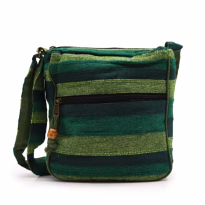 Nepal Slyngeveske (Justerbar Stropp) - Forest Green Stor