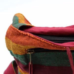 Nepal Sling Bag - Adjustable Strap - Spring Meadows Green & Blue - Large