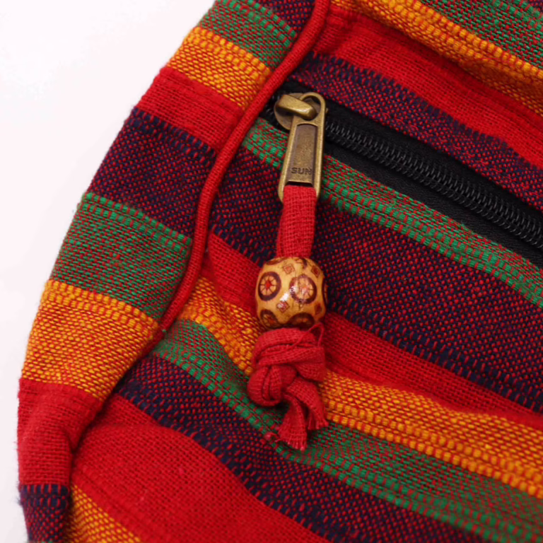 Lrg-Nepal-Sling-Bag-Adjustable-Strap-Sunset-Reds