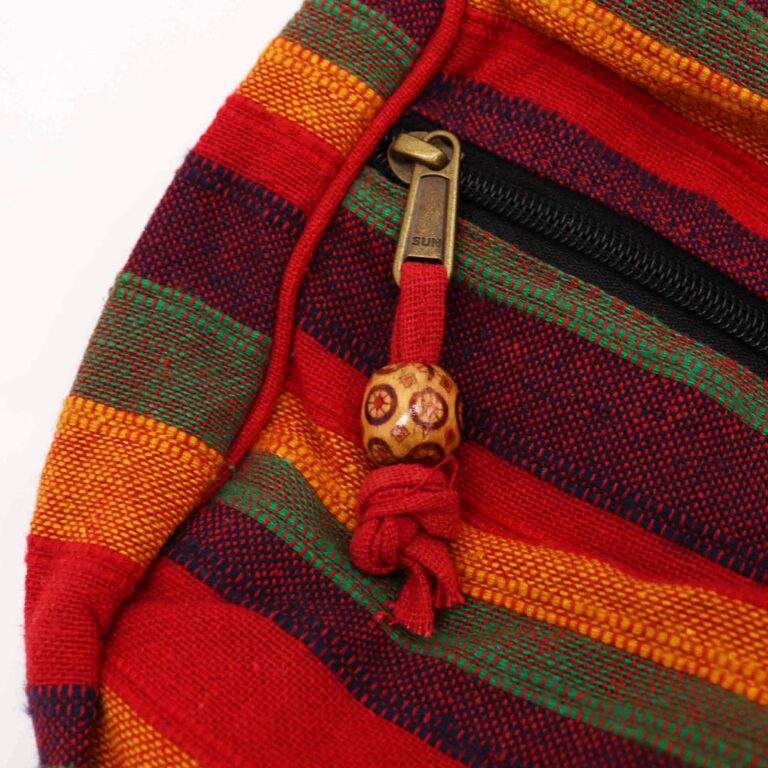 Lrg-Nepal-Sling-Bag-Adjustable-Strap-Sunset-Reds