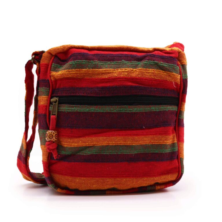 Lrg-Nepal-Sling-Bag-Adjustable-Strap-Sunset-Reds