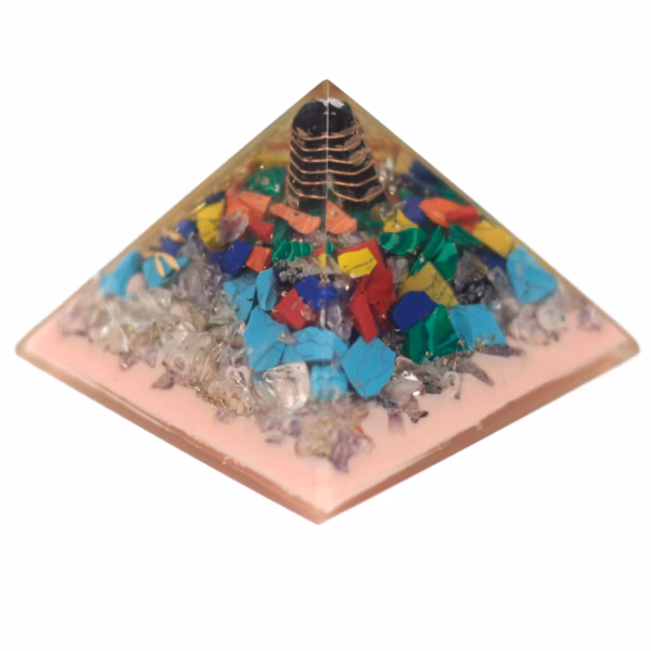 Organite Pyramid 70mm - Tre (Jordbase) Stor - Bilde 3