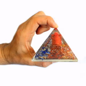 Orgonit Pyramide 'Ganesh' - 70mm - Groß