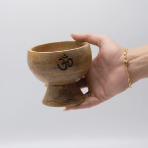 Ritual Bowl Røgelseskogleholder - OM - Stor