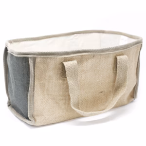 Handlekurv - 33x18x20cm - Hvit Stor