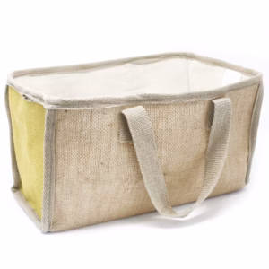 Handlekurv - 33x18x20cm - Oliven Stor