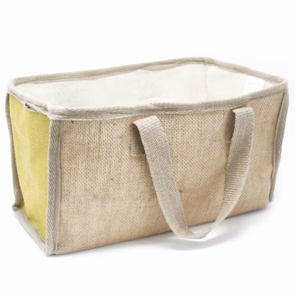 Handlekurv - 33x18x20cm - Oliven Stor