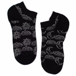M/L Hop Hare Bamboo Socks Low - 41-46 - Day and Night