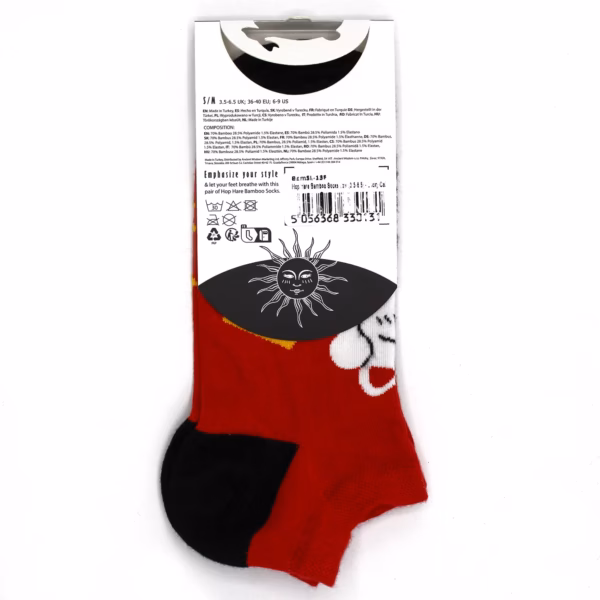 M/L Hop Hare Bambussokker Lav (41-46) - Lucky Cat - Bilde 3