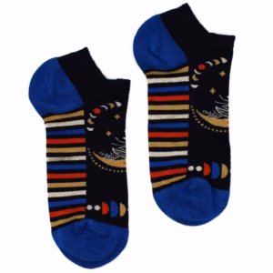 M/L Hop Hare Bambussokker Low (41-46) - Lunar Phases
