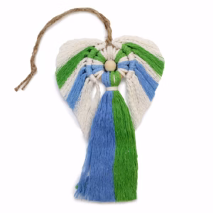 Macrame Angel - Earth