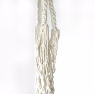 Macrame Pot Holder - Large Pot Holder - Extra Long