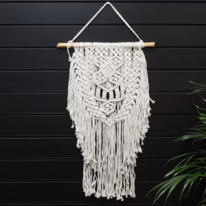 Tenture Murale en Macramé - Abondance Absolue