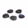 Labradorit-Herzsteine €‹ €‹aus Madagaskar (ca. 17-31g 30-40mm) – Bild 2