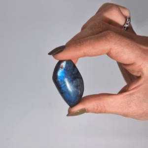 Madagascar Labradorite Leaf Stones - Approx. 13 - 20gms 40 - 50mm