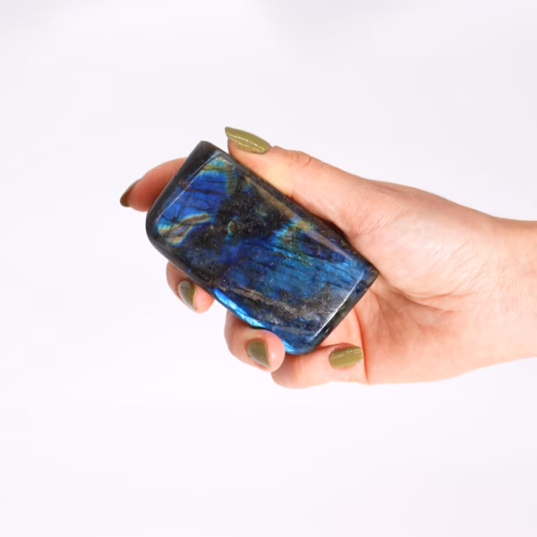 Madagaskar Labradoritt Medium Steiner (Ca. 250-370Gms 65-90mm) - Bilde 4