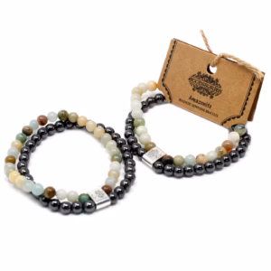 Magnetisk Armbånd - Amazonitt