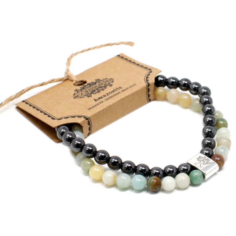 Magnetic-Gemstone-Bracelet-Amazonite
