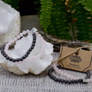 Bracelets Magnétiques Gemme - Quartz Rose