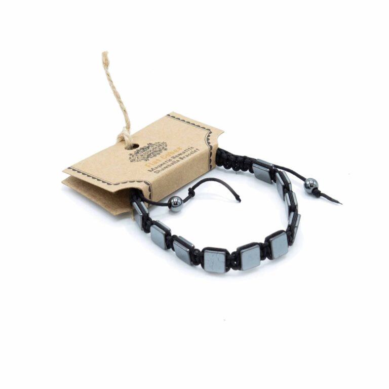 Magnetic-Hematite-Shamballa-Bracelet-Flat-Cubes