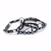 Magnetisk Armbånd Hematitt Shamballa - Runde Flater - Bilde 3