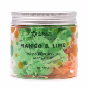 Mango & Lime Whipped Creme Sæbe 120g