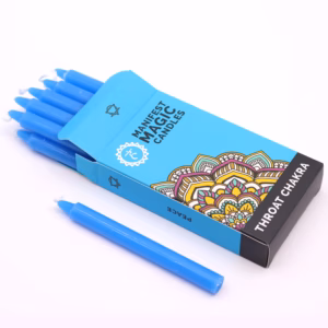 Velas Mágicas (Pack de 12) - Azul - Chakra Garganta