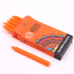 Velas Mágicas (Pack de 12) - Naranja - Chakra Sacro