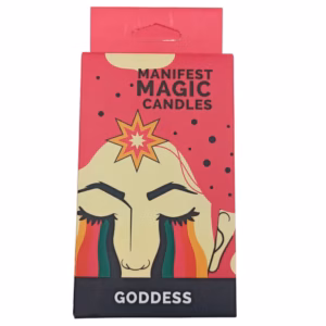Manifest Magic Candles - Pack of 12 - Pink - Goddess