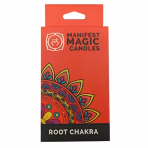Manifest Magic Candles - Pack of 12 - Red - Root Chakra