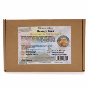 Massage Sæber - Geranium & Sandeltræ