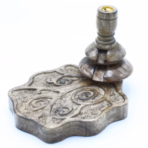 Memango Wood Backflow Burner - Tree Of Life
