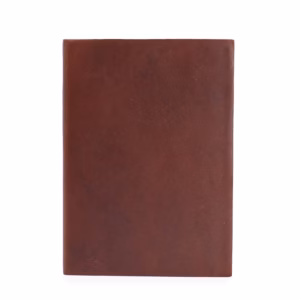 Dark Tan Daglig Notatbok - 100 Linjerte Sider - 18x13 cm Medium