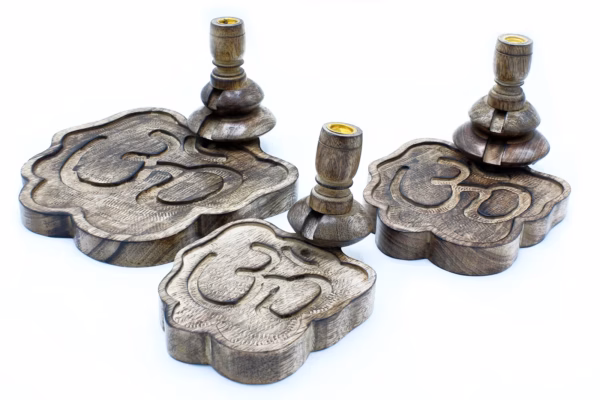 Mango Wood Backflow Burner - Ohm Medium - Bilde 3