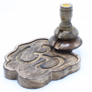 Mango Wood Backflow Burner - Ohm Medium