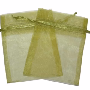 Organza Bag - Grønn Medium