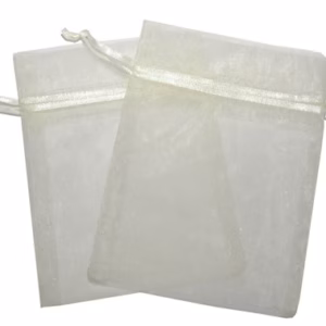 Organza Bag - Elfenben Medium