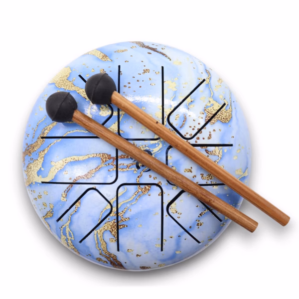 Steel Tongue Happy Drums Blue Sky - 17x13cm