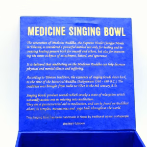 Medicinbuddha - Sangskålsæt 10cm (Min. 500g)