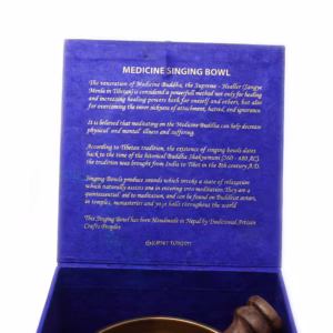 Medicinbuddha - Sangskålsæt 10cm (Min. 500g)