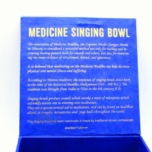 Medicinbuddha - Sangskålsæt 10cm (Min. 500g)