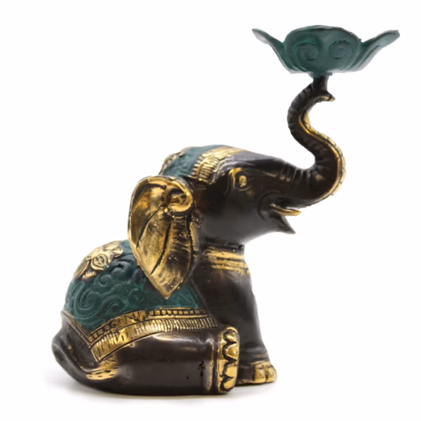 Elephant Candle / Røkelseholder Medium
