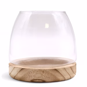 Terarium På Naturlig Tungtre - 15x15cm