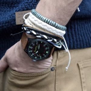 Mens Bracelet Sets - Black & Macho - Asst