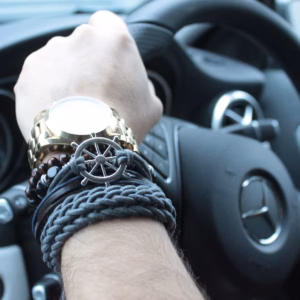 Mens Bracelet Sets - Black & Macho - Asst