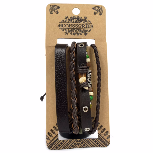 Armbåndssæt Til Mænd - Dark &Amp; Handsome (Asst) - Billede 4