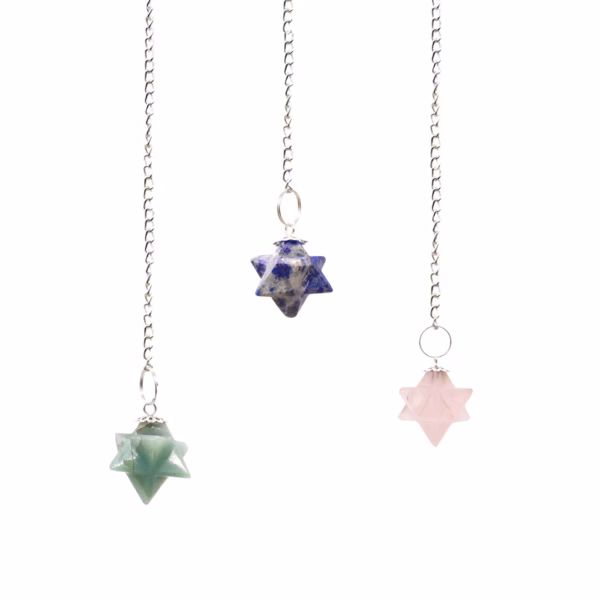 Merkaba (Stjerne) Pendel - (Asst) - Bilde 2