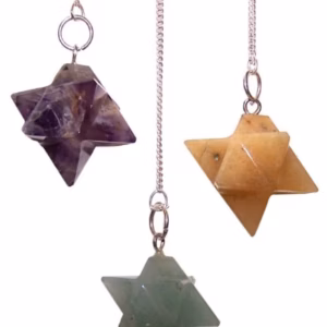 Merkaba (Stjerne) Pendel - (Asst)