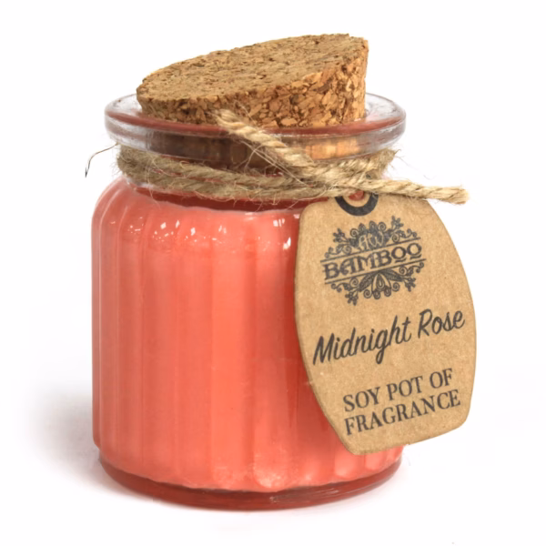 Midnight Rose Soy Pot Of Fragrance Candle