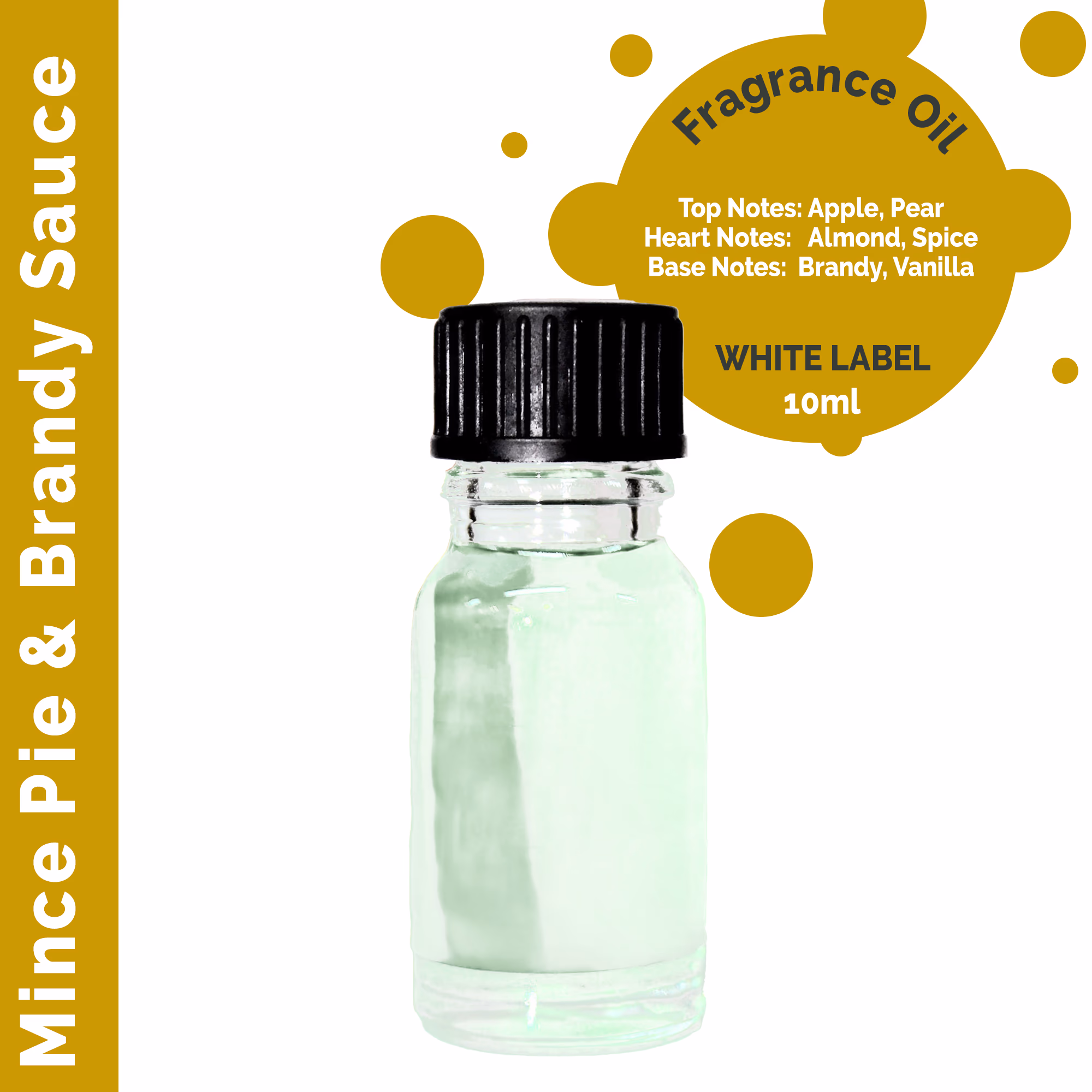 Mince Pie & Brandy Sauce Duftolje 10ml - Uten Etikett